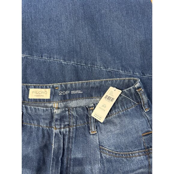 NWT Size 29 P- Pilcro 100% Cotton High Rise Barrel Jeans (NWT US$ 148) - Picture 16 of 16